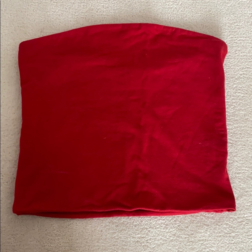 Red brandy Melville tube top